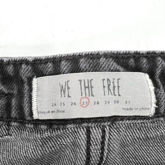 Free People We the Free Denim Micro Mini Jean Skirt - Picture 3 of 3